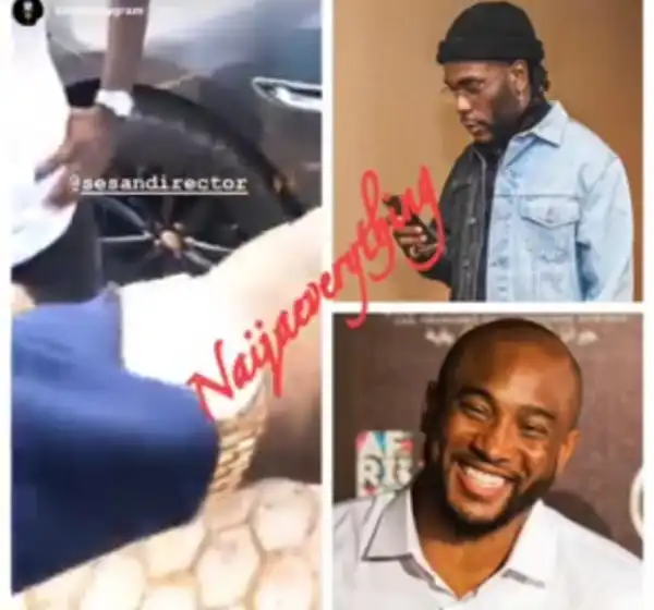 Music Director, Sesan Gifts Burna Boy Rolex Watch Worth Over N3 Million